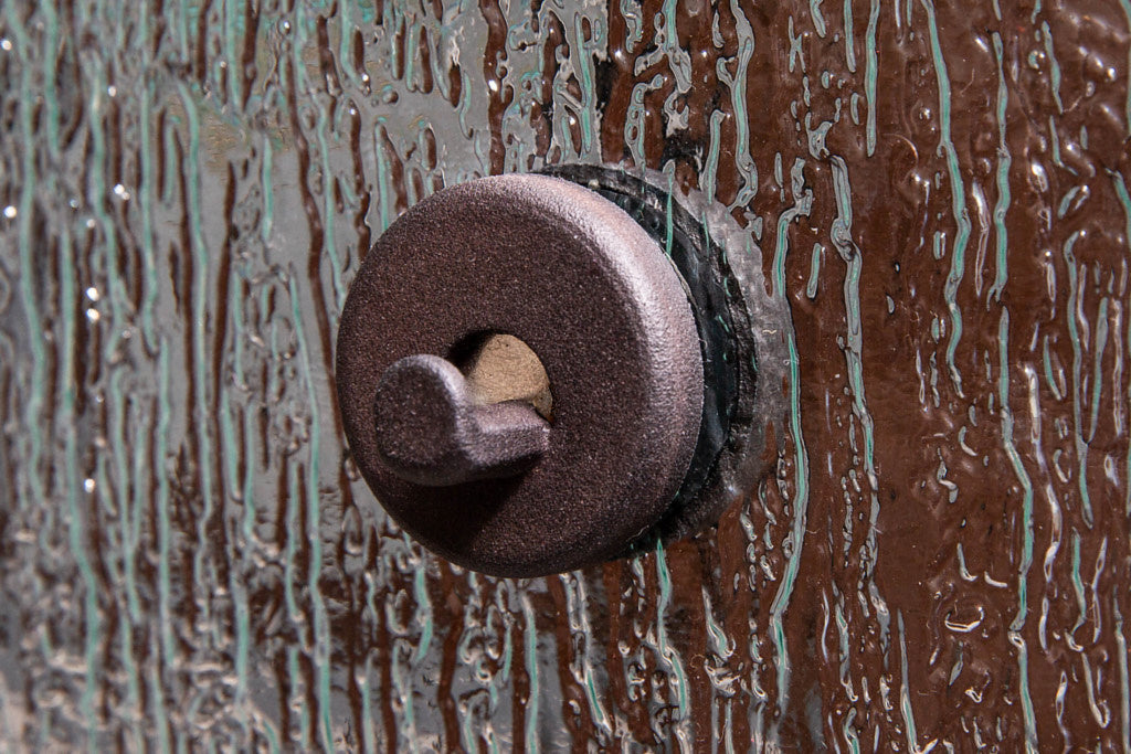 Magnetic Shower Door Hook for Glass Showers - No Drill Towel, Robe & Squeegee Holder