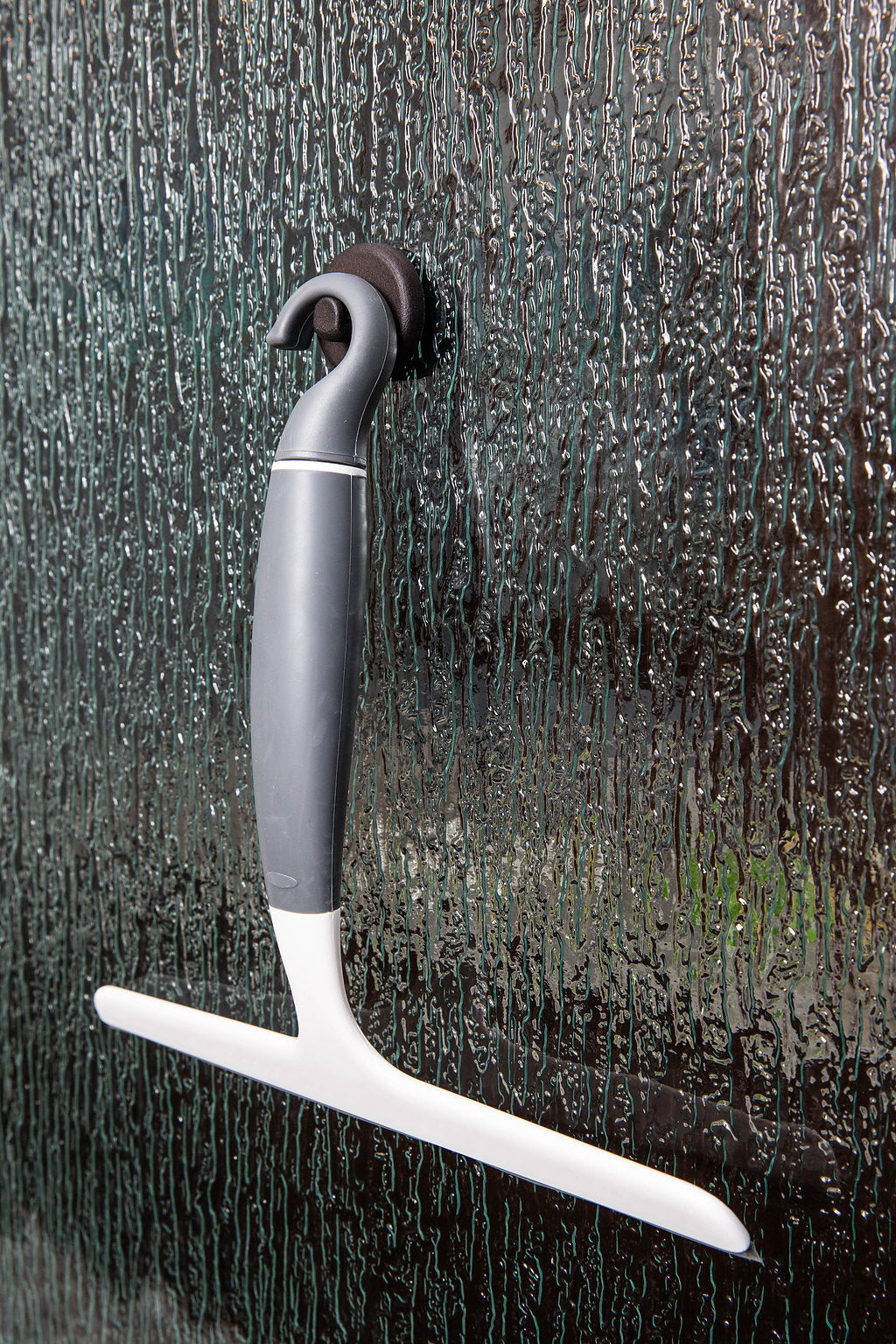 Magnetic Shower Door Hook for Glass Showers - No Drill Towel, Robe & Squeegee Holder